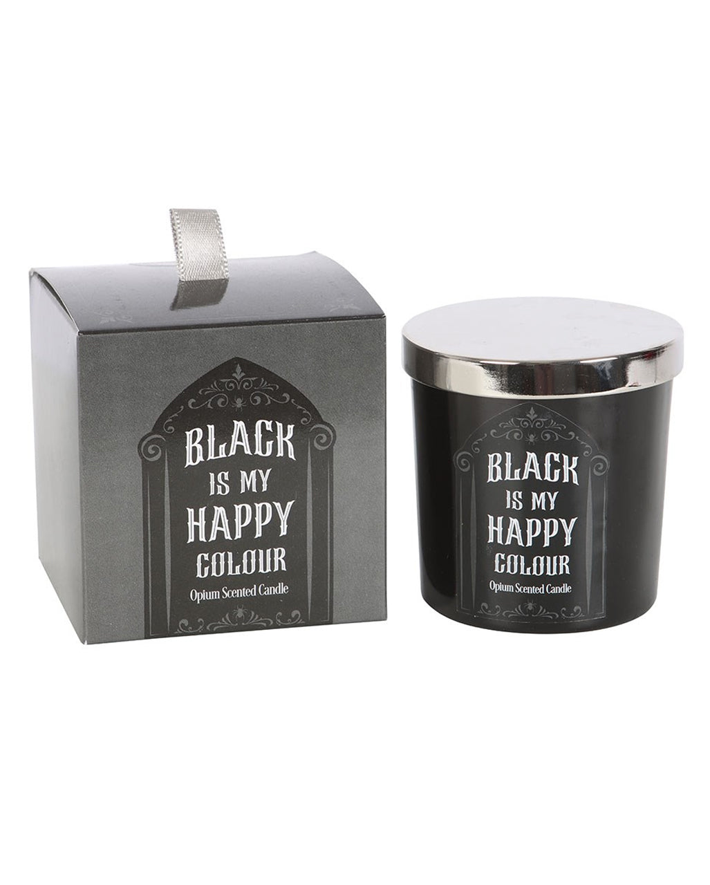 "Black is My Happy Colour" Gothic Duftkerze