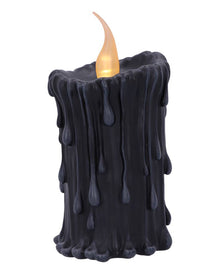 Schwarze Magie LED Kerze 19cm