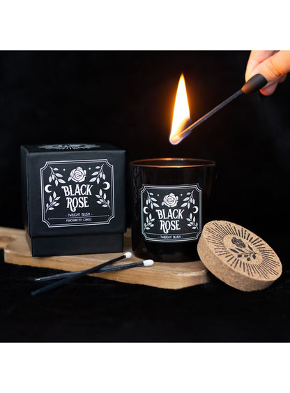 Black Rose Gothic-Duftkerze