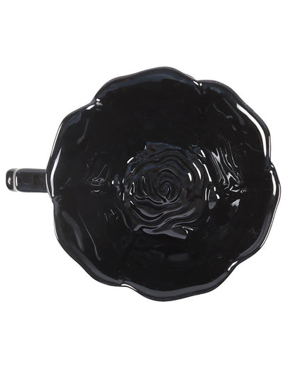 "Black Rose" Teetasse & Unterteller