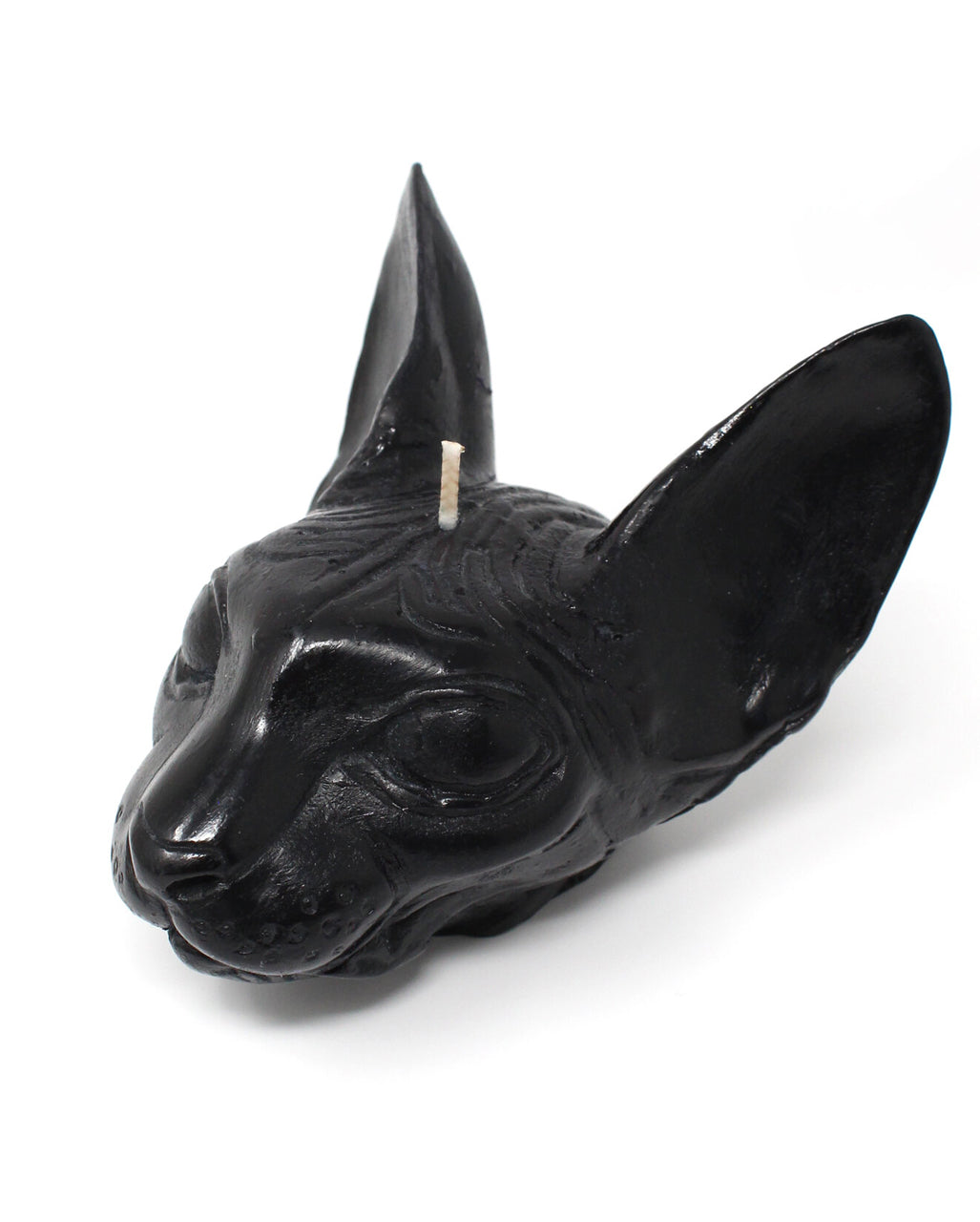 Black Sphynx Gothic Duftkerze 8x10cm