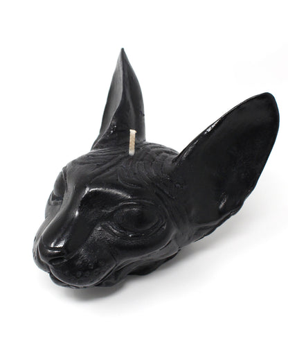 Black Sphynx Gothic Duftkerze 8x10cm