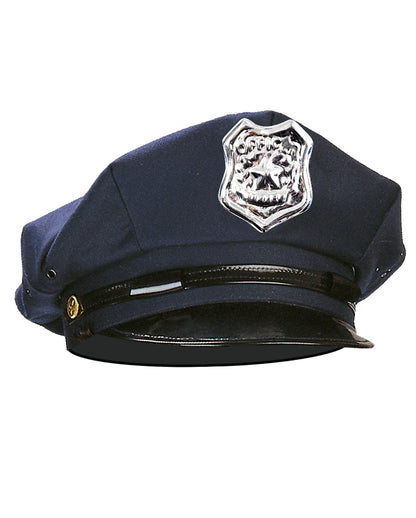 Blue Police Cap