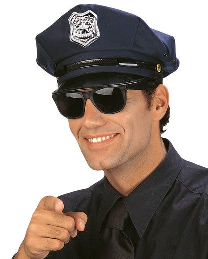 Blue Police Cap