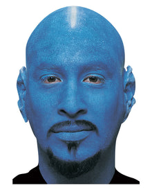 Glatzenfolie blau