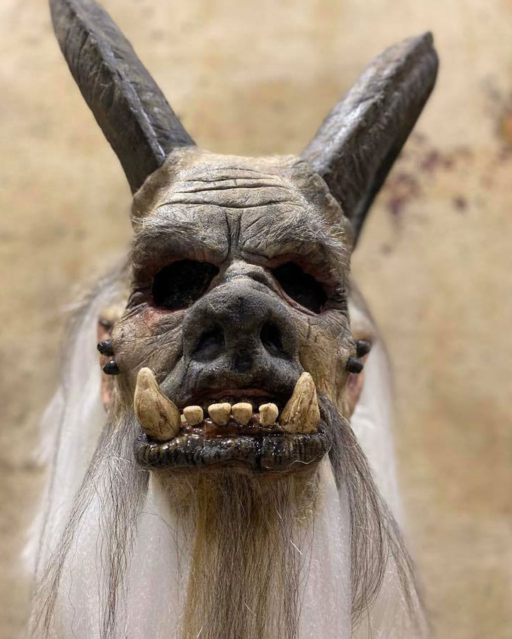 Blizzard Snow Krampus Maske