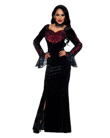 Edles Vampirin Kostümkleid