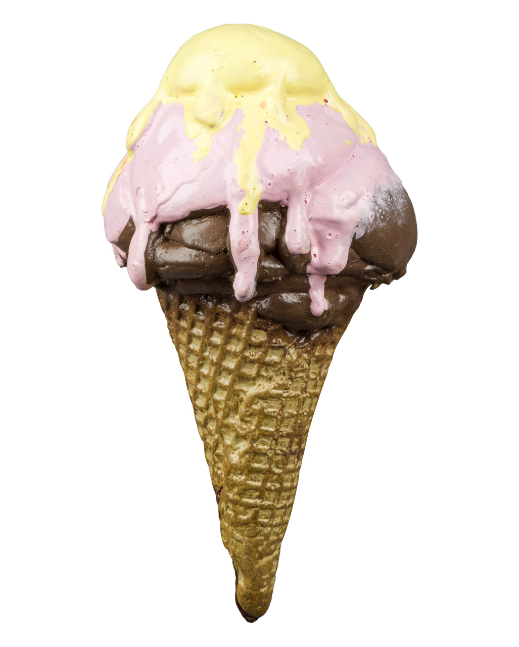 Eiswaffel mit blutigem Zombie Eis 19cm