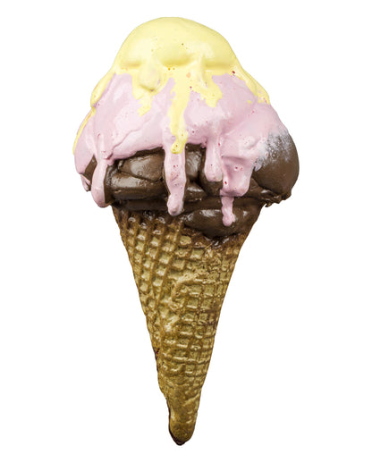 Eiswaffel mit blutigem Zombie Eis 19cm