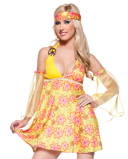 Blumenkind Minikleid XLarge