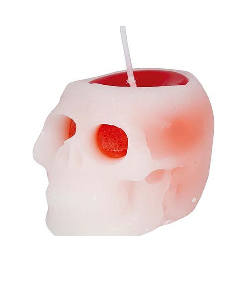 Bleeding Skull Candle 6 Cm