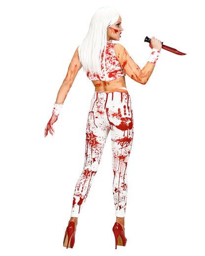Leggins mit Blut-Spritzern