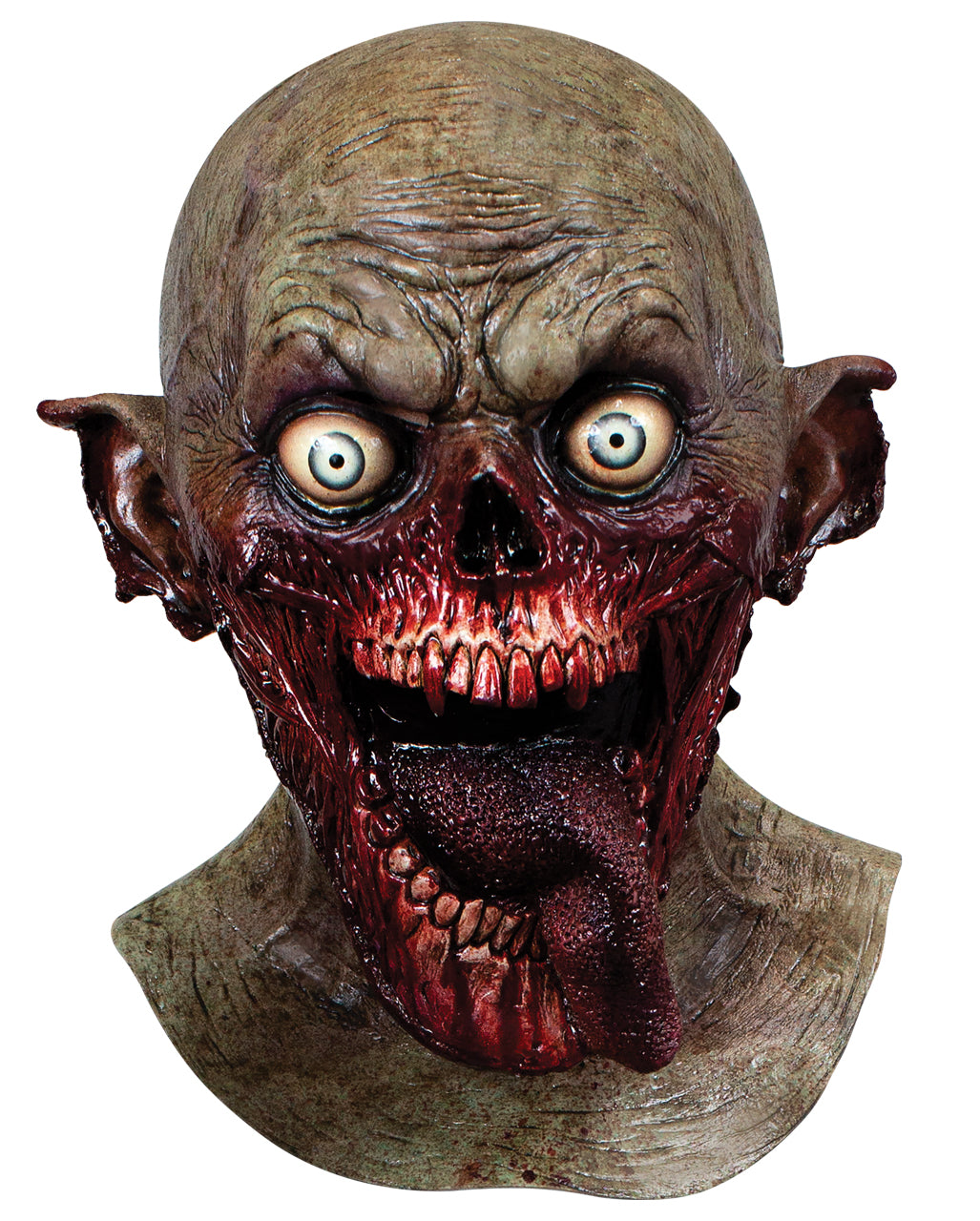 Blutige Tongue Slasher Horror Maske