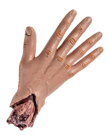 Blutige Hand eines Zombies