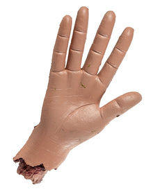 Blutige Hand eines Zombies