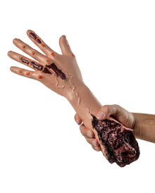 Blutiger Arm eines Zombies