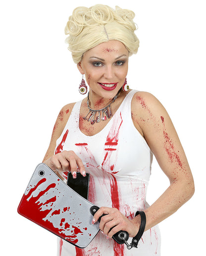 Blutiges Metzgerbeil Handtasche