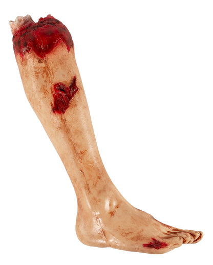 Blutiges Bein mit Knochenstumpf Premium