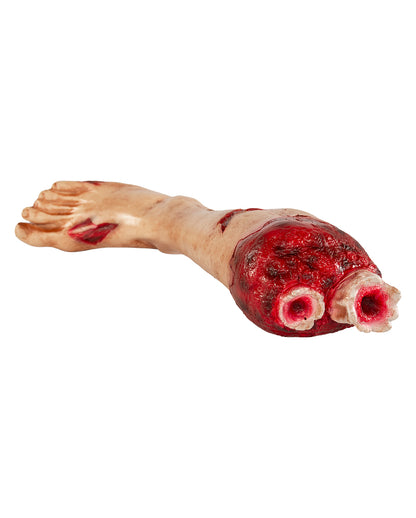 Blutiges Bein mit Knochenstumpf Premium