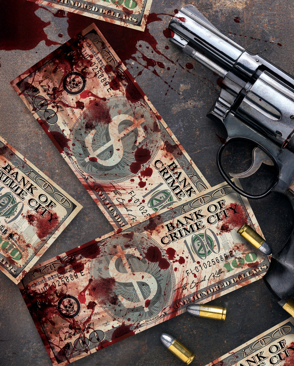 Bloody Counterfeit Money 75 Pcs.