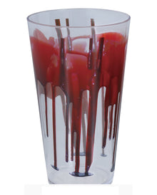 Blutiges Halloween Glas 15cm