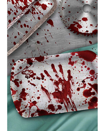 Blutiges Halloween Party Tablett