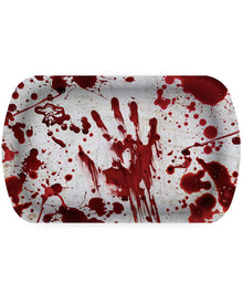 Blutiges Halloween Party Tablett