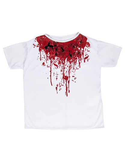 Blutiges Kostüm-Shirt