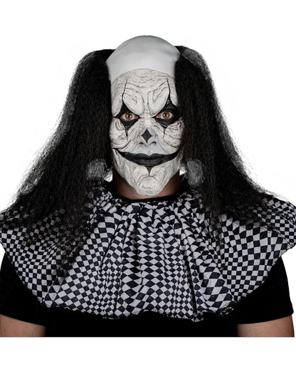 Dark Evil Clown Latex Appliances 2-Piece Set