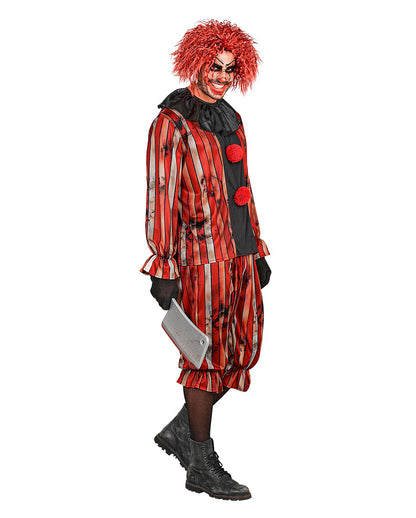 Böser Clown Rudy Herren Kostüm