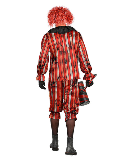 Böser Clown Rudy Herren Kostüm