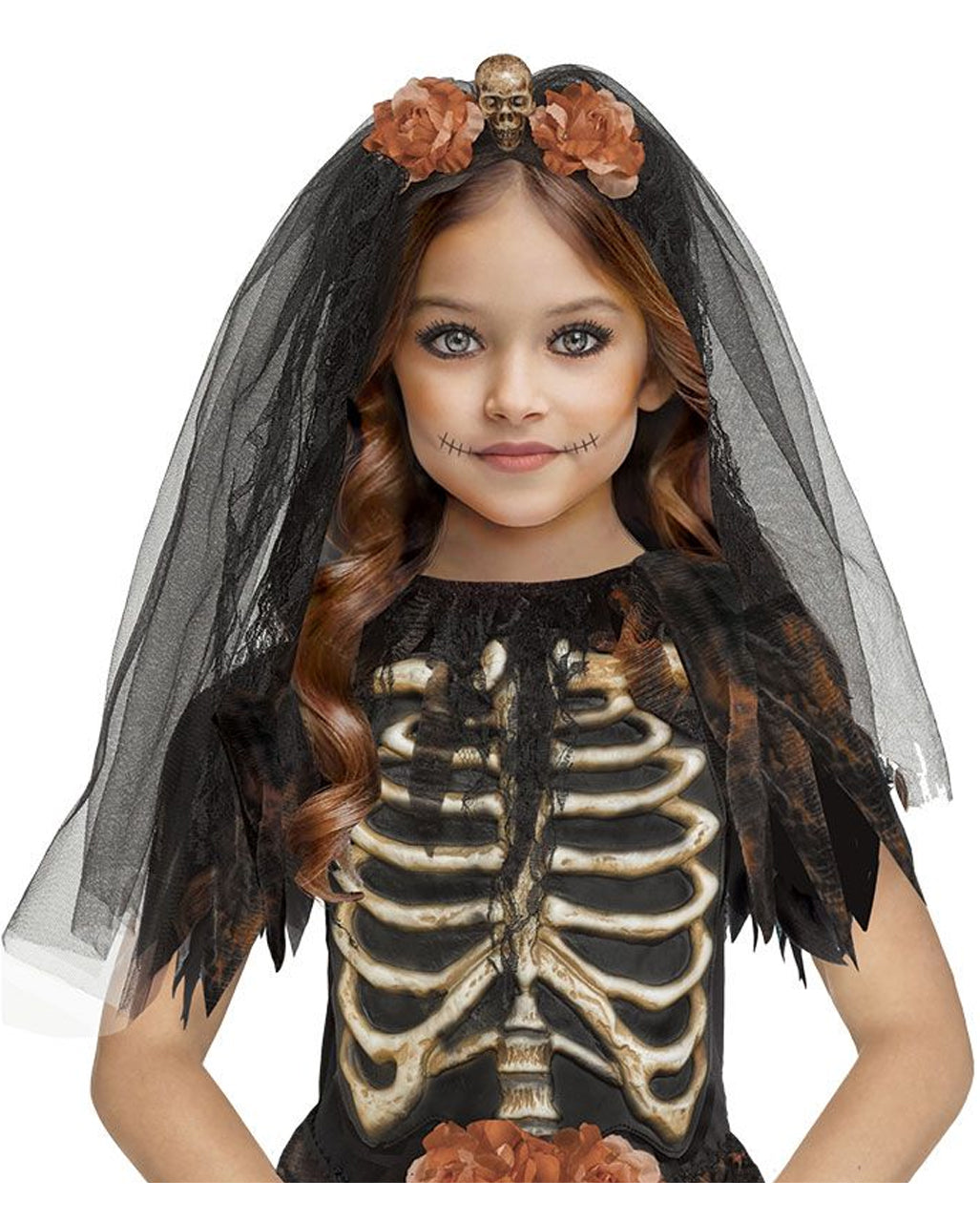 Bone Bride Halloween Mädchenkostüm