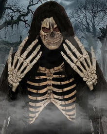 Bone Reaper Kostüm mit Brustpanzer, Handschuhen & Maske