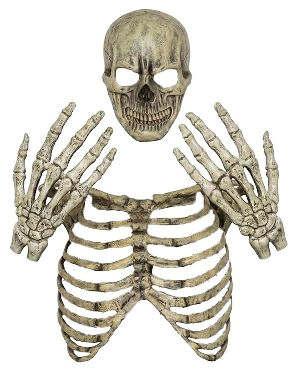 Bone Reaper Kostüm mit Brustpanzer, Handschuhen & Maske