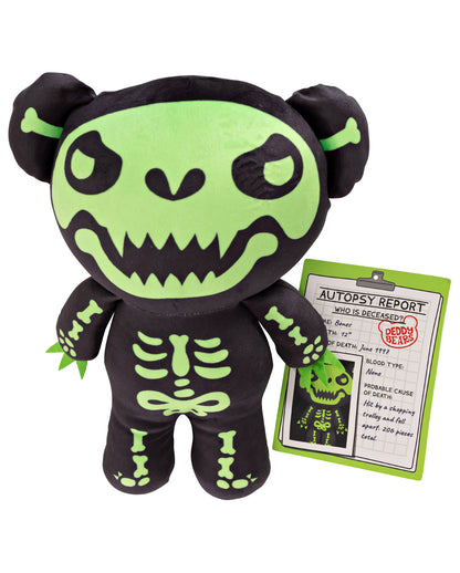 Bones Deddy Bear im Leichensack 30cm