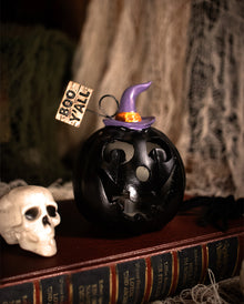 Boo Y'all Halloween Jack O'Lantern mit LED 14cm