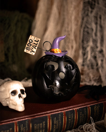 Boo Y'all Halloween Jack O'Lantern With LED 14cm