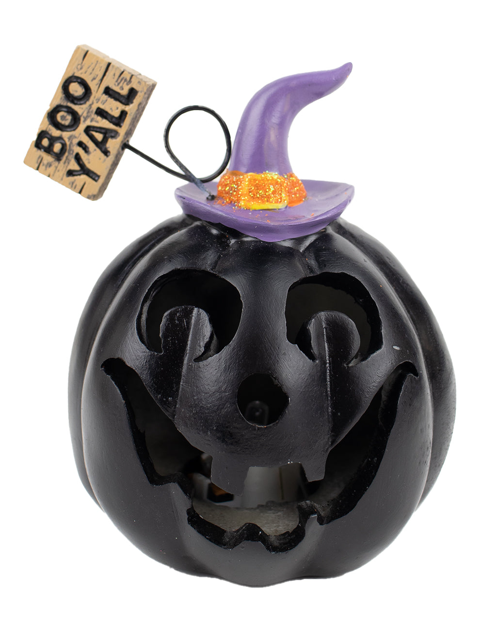 Boo Y'all Halloween Jack O'Lantern With LED 14cm
