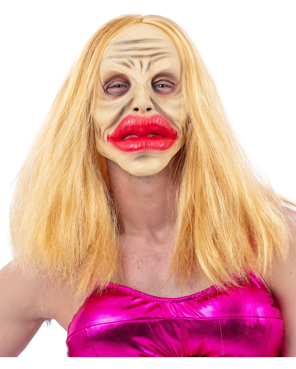Botched Surgery Latex Maske