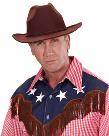 Brauner Cowboy Hut