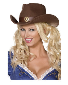 Authentischer Cowboyhut aus Filz