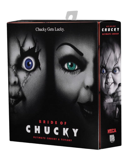Bride of Chucky Ultimate Chucky & Tiffany 10cm