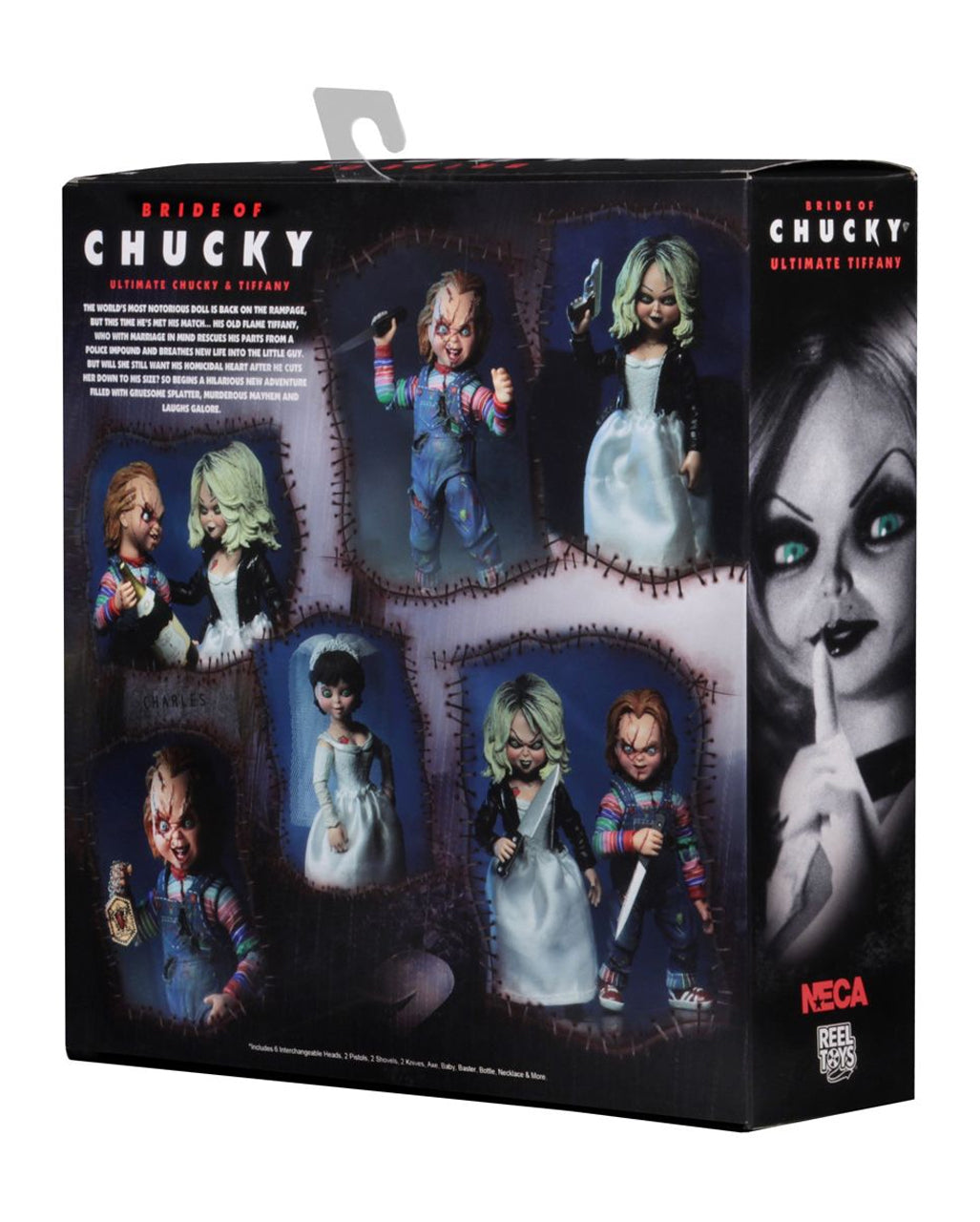 Bride of Chucky Ultimate Chucky & Tiffany 10cm