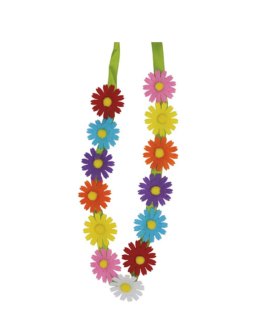 Buntes Hippie Blumen Haarband