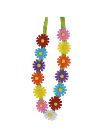 Buntes Hippie Blumen Haarband