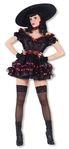 Burlesque Variete Tänzerin Kostüm Gr. ML