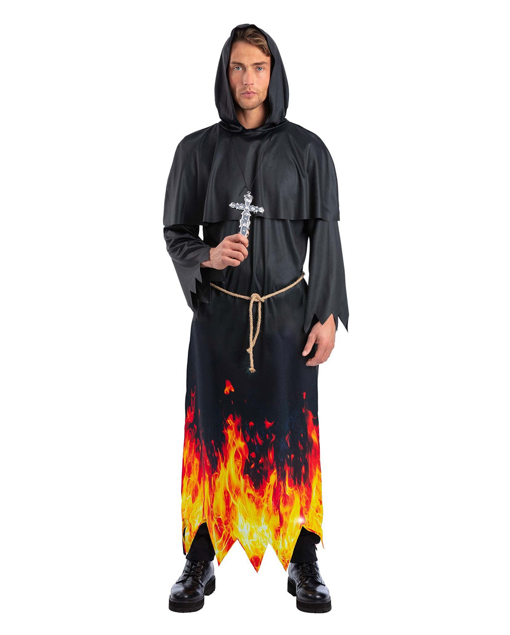 Burning Priest Herren Kostüm