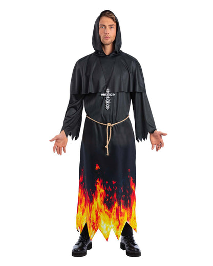 Burning Priest Herren Kostüm