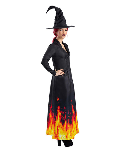 Burning Witch Damen Kostüm
