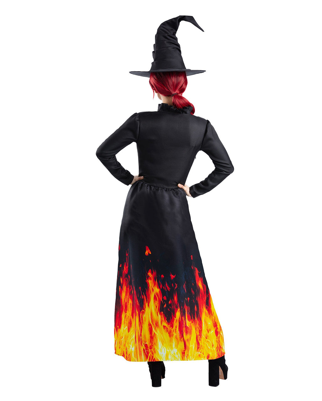 Burning Witch Damen Kostüm